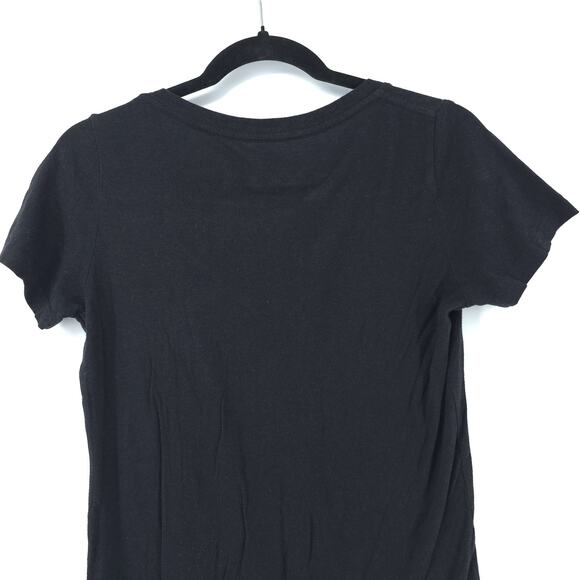 Vans off the Wall Stretch Black Skater Essential Classic Emblem Logo Graphic-T M - Picture 7 of 9